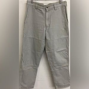 Men's The North Face Gray 100% Cotton Straight Pants Size 34